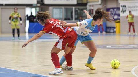 En el derbi de la primera vuelta se impuso el Marn Futsal en A Raa