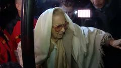 La mujer de 99 a�os desahuciada en Pozuelo atendida por una hipotermia