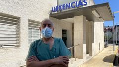 Eduardo L�pez Vidal trabaja en el servicio de Urgencias del Hospital Comarcal de Valdeorras