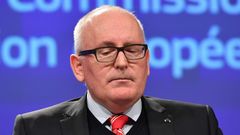 Frans Timmermans, vicepresidente de la Comisi�n Europea