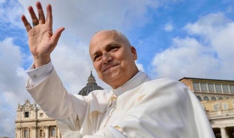 Imagen del papa proporcionada por el Concello de O Porri�o, que lo ha invitado a visitar el municipio y conocer a sus ancestros