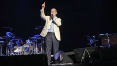 Abel Caballero, en el concierto de Lauryn Hill, el 17 de julio del 2019