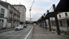 La praza Conde de Fontao est en plena transformacin