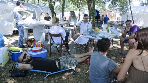 Meriendas en el San Vitorio de Baralla