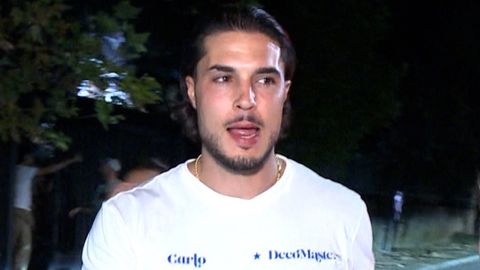 Carlo Costanzia, durante el rodaje del programa «Decomasters»