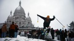 Las im�genes de la ola de fr�o en Europa