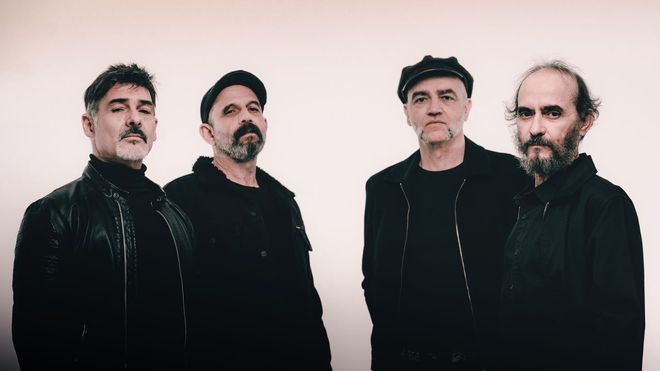 Los Enemigos en la actualidad: Chema �Animal� P�rez, Josele Santiago, David Krahe y Fino Oyonarte.