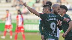 Manu Justo, en la imagen, es el m�ximo anotador del Racing en la presente campa�a.