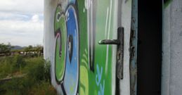 La cerradura de la puerta trasera del centro de salud, por la que intentaron entrar en el centro. 