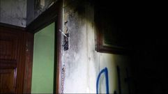 Casa okupa de Vigo que ardi� y donde los moradores ilegales defraudaban al sumunistro el�ctrico