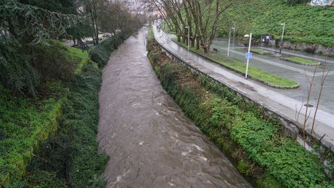 R�o Barba�a, a su paso por la ciudad de Ourense 
