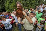 Escenas como esta se repetir�n el s�bado en la romer�a de San Roque do Monte. 