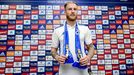 Pierre Cornud, en la sala de prensa del Carlos Tartiere