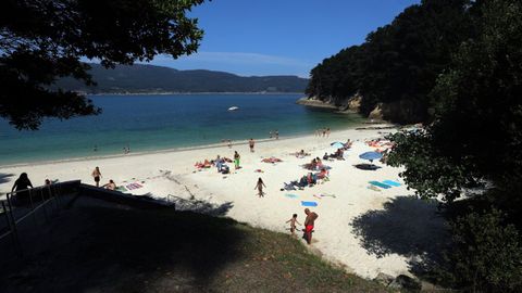 Playa vicedense de O Caoln