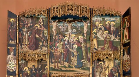 Fragmento del�Retablo de la Flagelaci�n de Leonor de Velasco� (siglo XV)