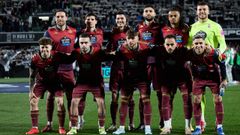 Once inicial del Deportivo ante el Castell�n. 