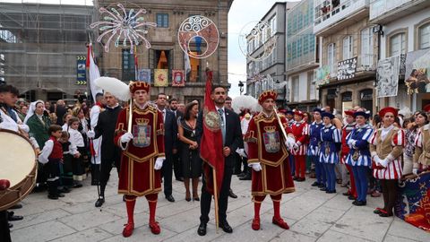 Ofrenda a San Roque en Betanzos 