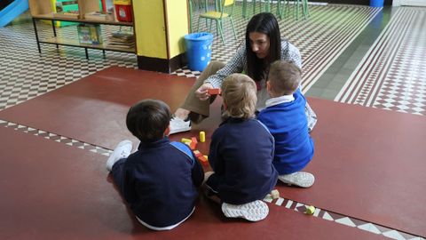 Poca afluencia de alumnos en el colegio Compañía de María de Ferrol
