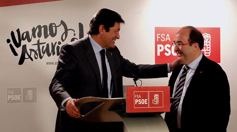 Javier Fern�ndez y Miquel Iceta