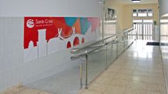 Foto del interior de la escuela profesional Santo Cristo.