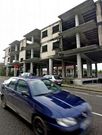 Estado actual del edificio de la avenida de Pontevedra.