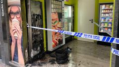 Incendio en las m�quinas de �vending� de Os Mallos