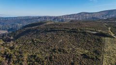 Vista de la zona de Siln donde est situado el yacimiento de feldespato que quiere explotar Urbas.