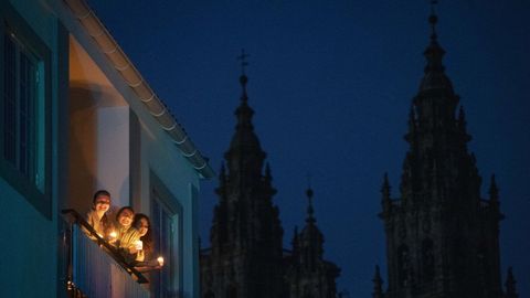 O d�a do apag�n en Santiago. 