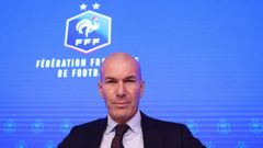 Zinedine Zidane en su presentaci�n