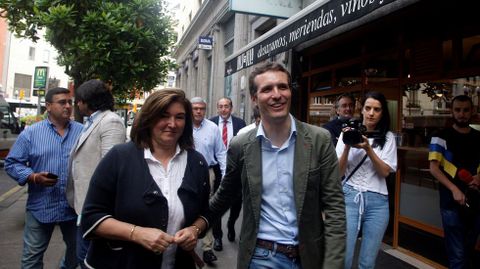Pablo Casado, en Gijon