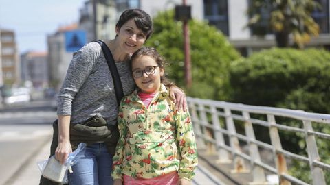 Paseando por Carballo en el d�a de la madre