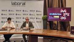 La directora general de Inclusi�n Educativa y Ordenaci�n, Mar�a Dolores Bueno, y el director general de Acci�n Cultural y Normalizaci�n Lling��stica, Ant�n Garc�a, presentan en rueda de prensa la Xira Did�ctica del curso 2026-2027.