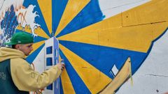 Mural del Atios de Valdovi�o