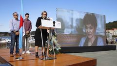Emotiva homenaxe a �nxela Franco en Porto do Son