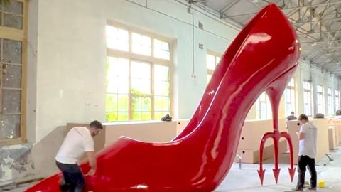 Zapato da pel�cula �El Diablo viste de Prada�