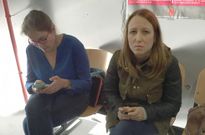La condena es insuficiente para Luc�a Garc�a, con su abogada en la foto. 