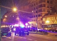 Agentes de la comisar�a actuaron de inmediato al encontrarse varias patrullas cerca. 