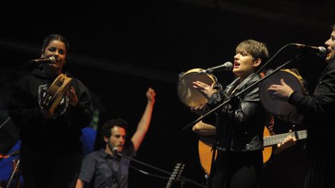 Tanxugueiras y Os amigos dos músicos comparten escenario