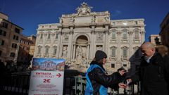 La Fontana de Trevi ya cuesta dos euros