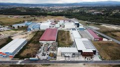Vista del pol�gono de O Reboredo, para el que se tramita un plan de ampliaci�n