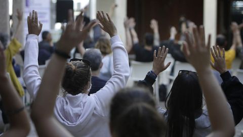 Imagen de archivo de una actuaci�n del Ciclo Elas Son Artistas