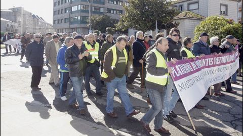 MANIFESTACION EMIGRANTES RETORNADOS 
