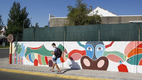 Feira, de Luc�a Escrigas, en la esquina de las calles Campo da Feira y 8 de Marzo