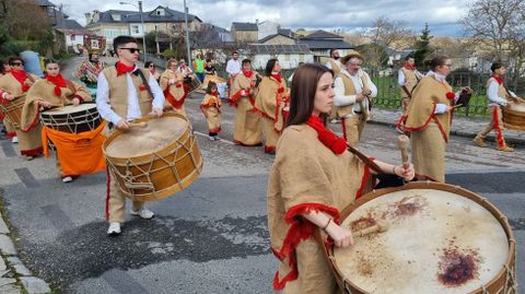 Os Labregos de Trives en el desfile de Manzaneda.