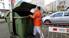 Uno de los servicios sobre los que el BNG seala conflictos es en el de recogida de basura