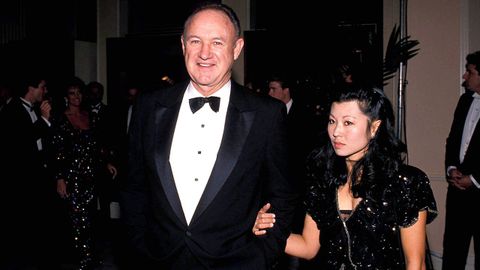 Gene Hackman y su mujer, en una imagen de archivo