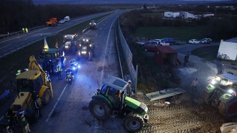 Fin de la tractorada tras 25 d�as
