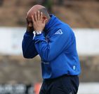 Fredi �lvarez, en un lance del partido en el Ciudad de Tudela. 
