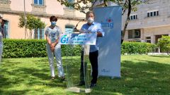 Ana Pont�n y Miguel Anxo Fern�ndez Lores, en Pontevedra