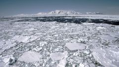 En la imagen puede verse el estado actual de la capa de hielo de la Ant�rtida que ha sido capaz, a grandes rasgos, de mantener su grosor en las �ltimas d�cadas